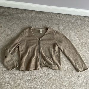 [J.JILL] Zipper Sweater